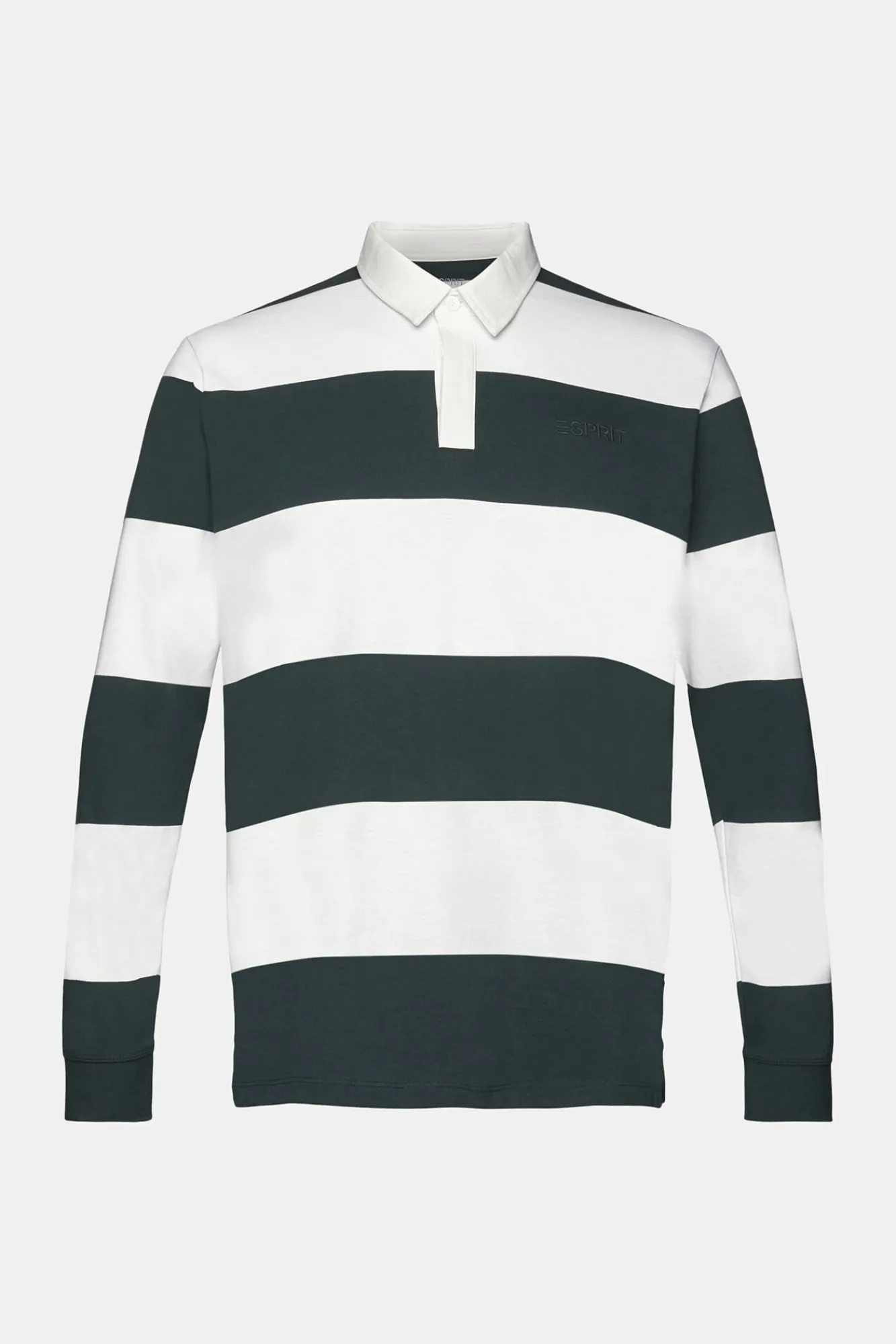 Polo Manga Larga Color Block^Esprit Discount