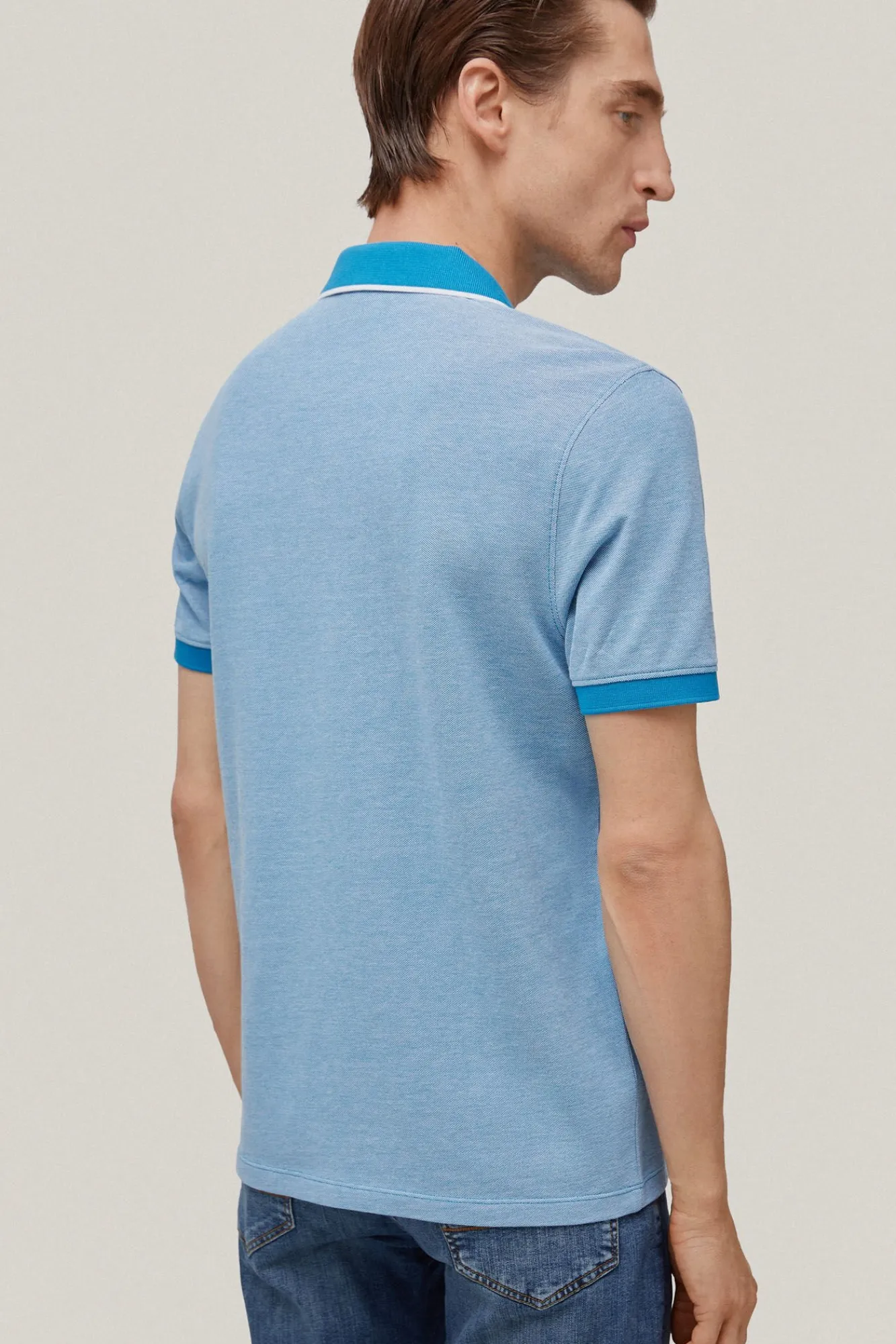 Polo Oxford Cuello Abierto^Pedro del Hierro Shop