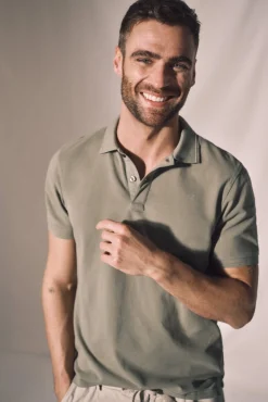 Polo Pique Lavado Bordado Avion^Ooto Flash Sale
