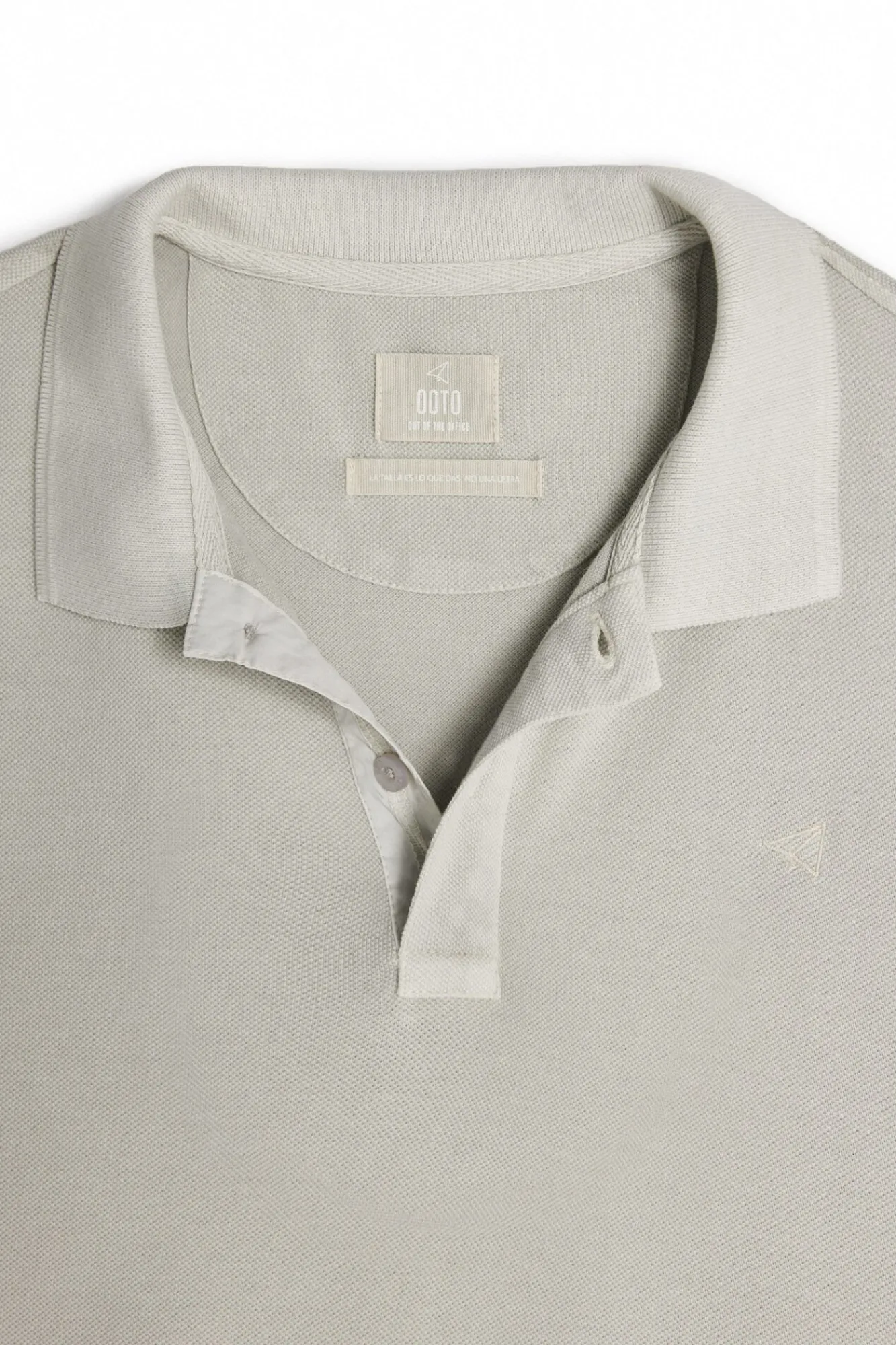 Polo Pique Lavado Bordado Avion^Ooto Shop