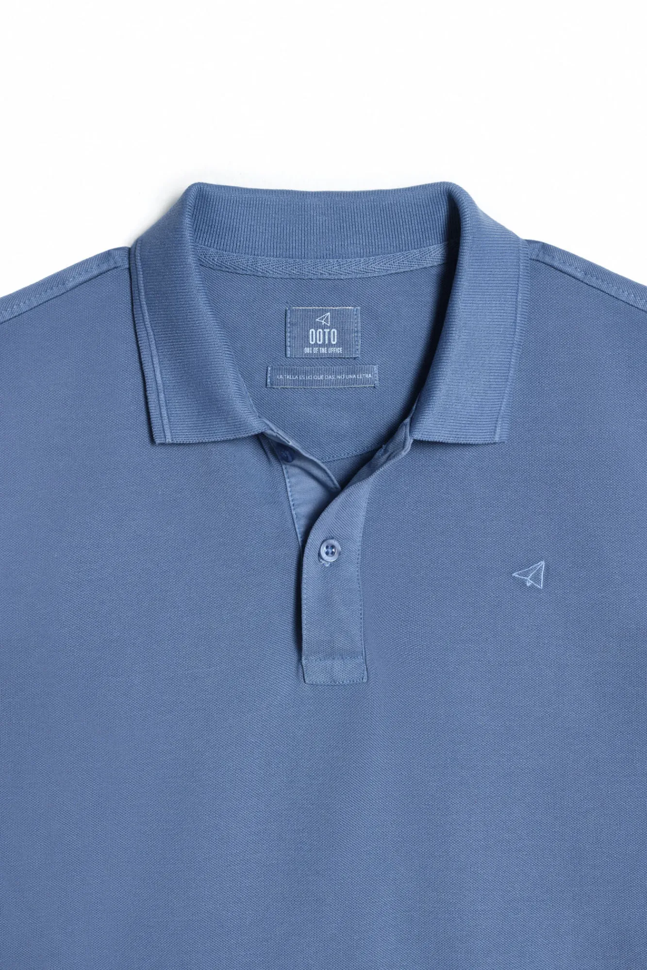 Polo Pique Lavado Bordado Avion^Ooto Outlet