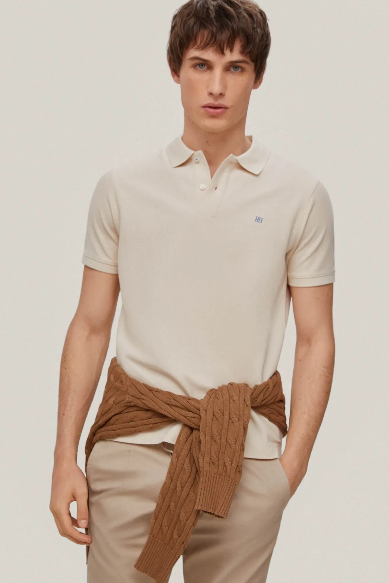Polo Pique Logo^Pedro del Hierro Clearance