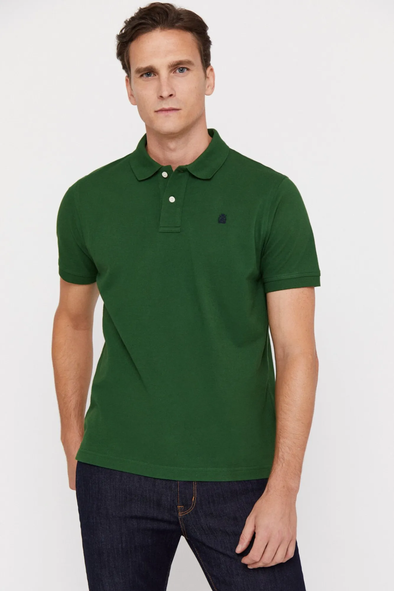 Polo Pique Logo^Cortefiel Clearance