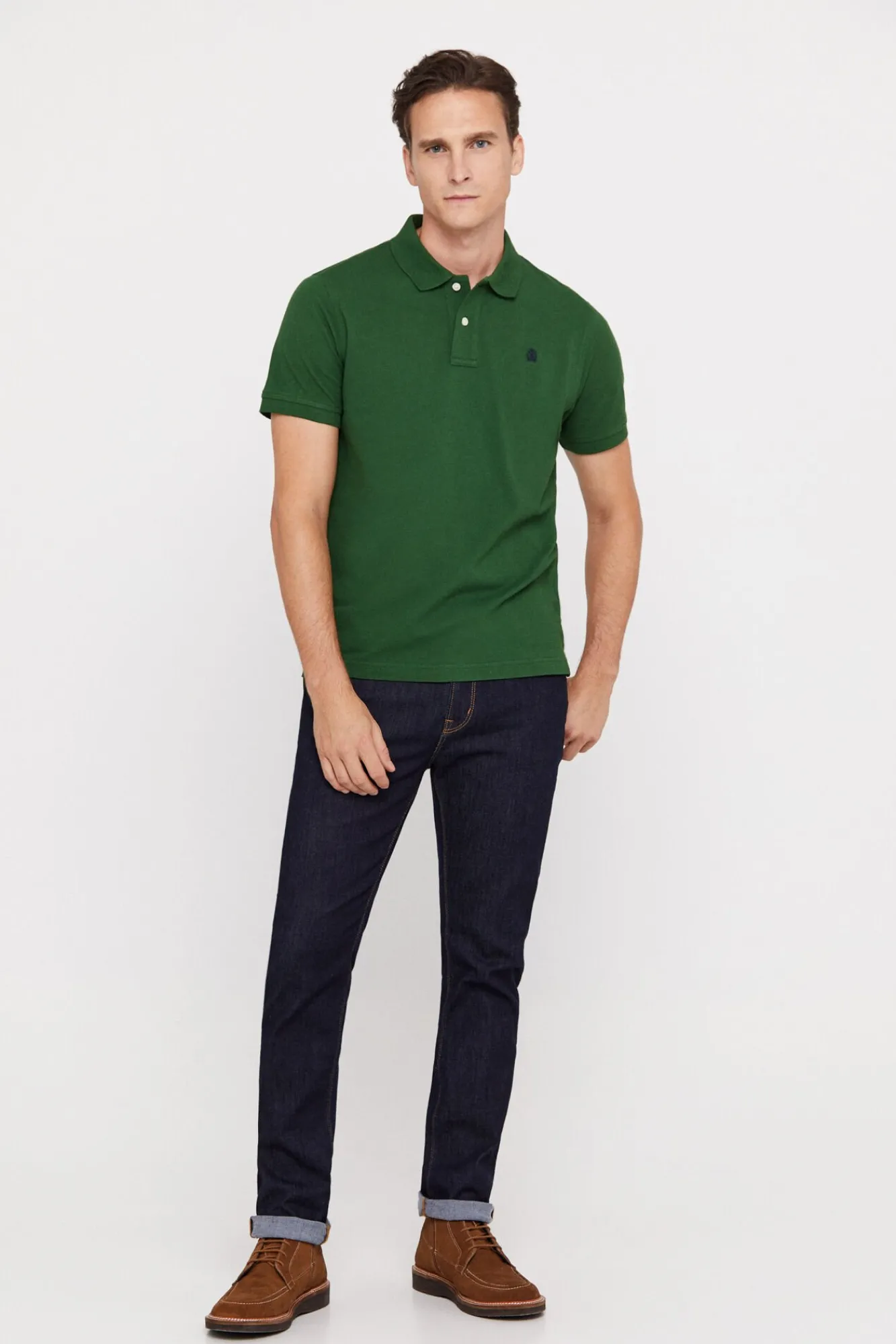 Polo Pique Logo^Cortefiel Clearance