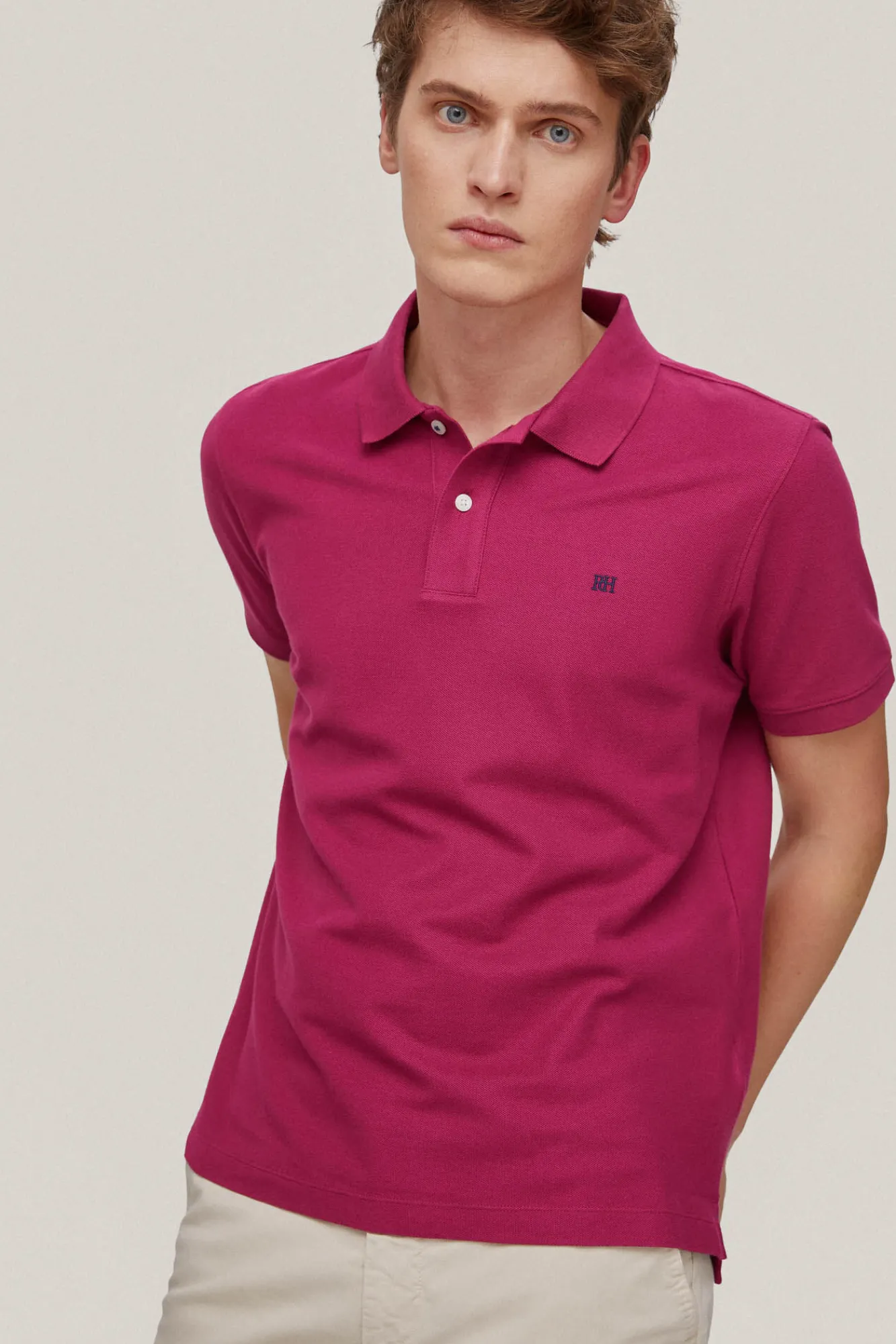 Polo Pique Logo^Pedro del Hierro Cheap