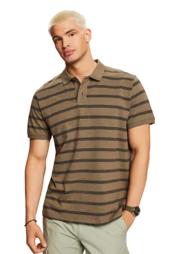 Polo Rayas Algodon Sostenible^Esprit Outlet