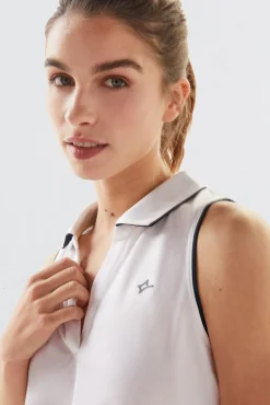 Polo Sin Mangas Blanco^Dash and Stars Online