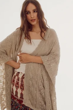 Poncho Punto Calado^Slowlove Cheap