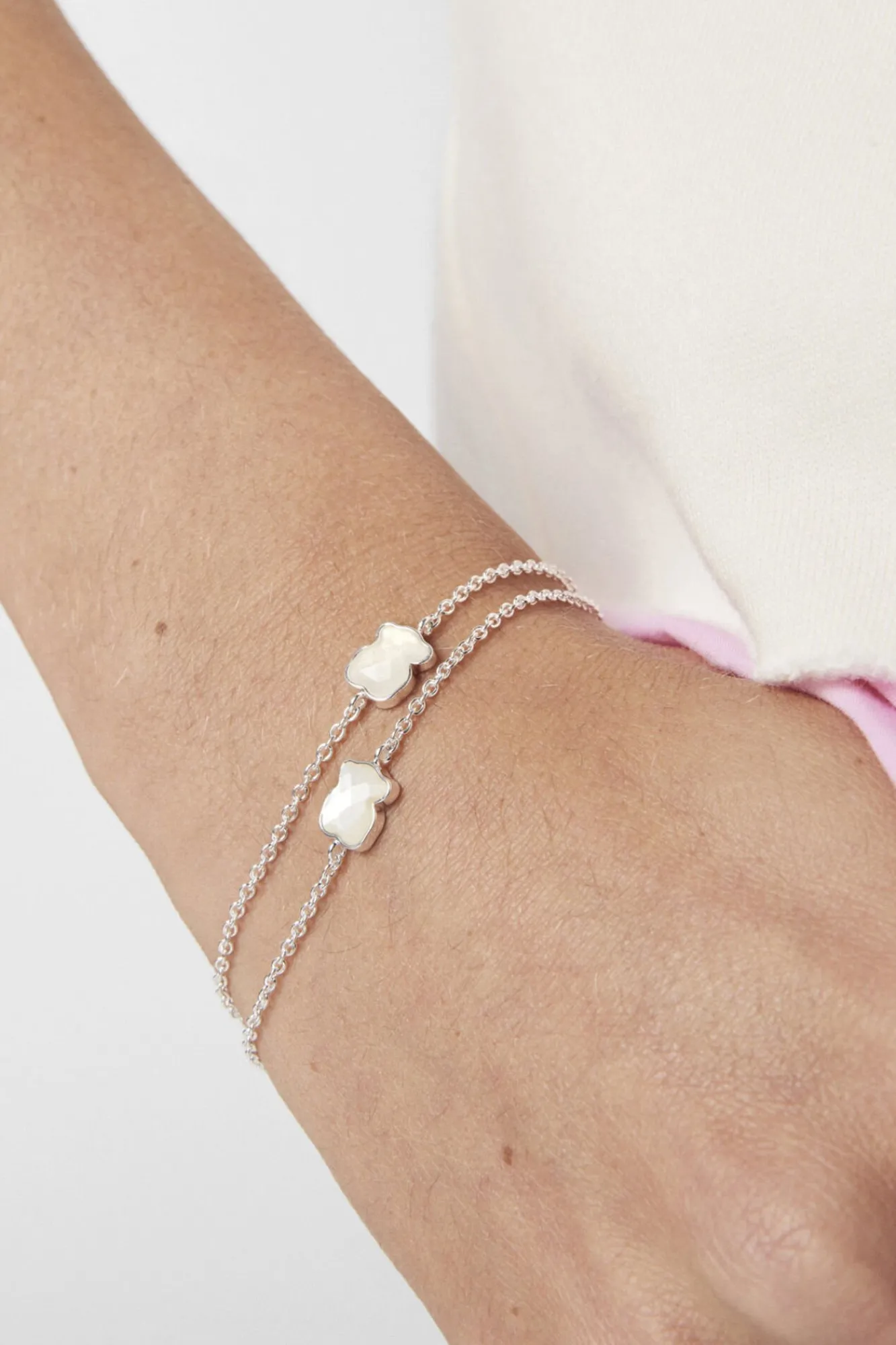 Pulsera De Plata Y Nacar^Tous Sale