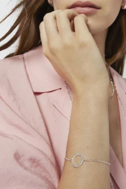 Pulsera Disco De Plata Straight^Tous Best