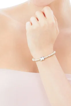 Pulsera Perlas Y Oso De Plata^Tous Flash Sale