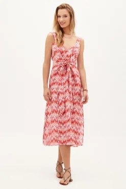 Rebeca. Vestido Midi Estampado^Hoss Intropia Flash Sale