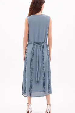 Rita Vestido Midi Bordado^Hoss Intropia Store