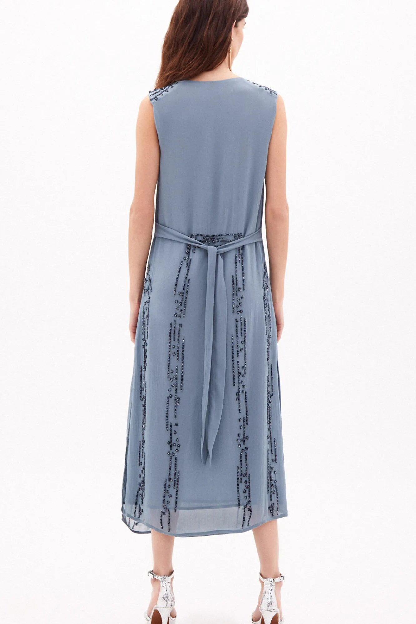 Rita Vestido Midi Bordado^Hoss Intropia Store