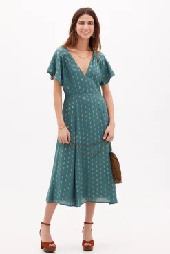 Sabrina Vestido Midi Con Lurex^Hoss Intropia Cheap