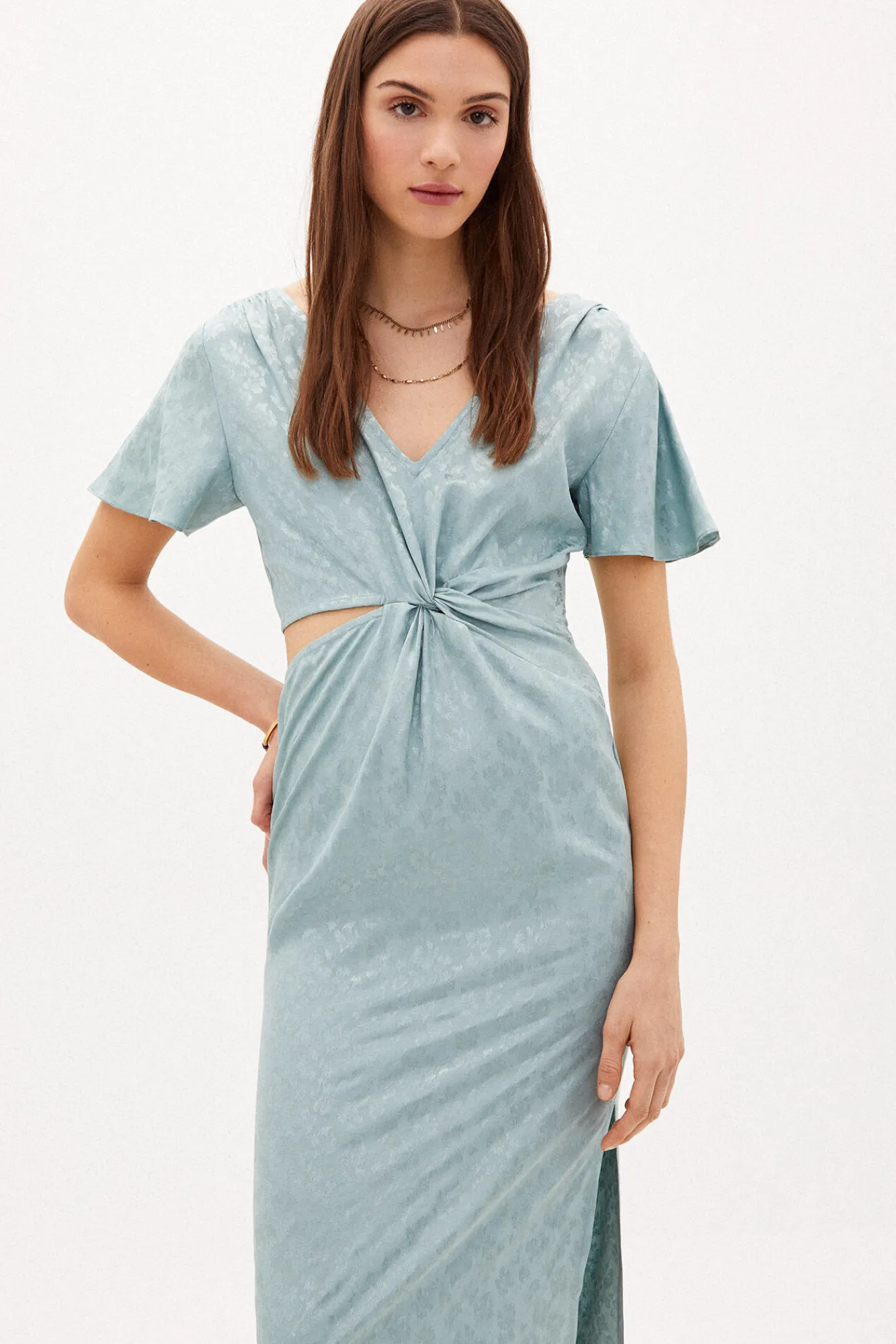 Salma Vestido Midi De Jacquard^Hoss Intropia Flash Sale