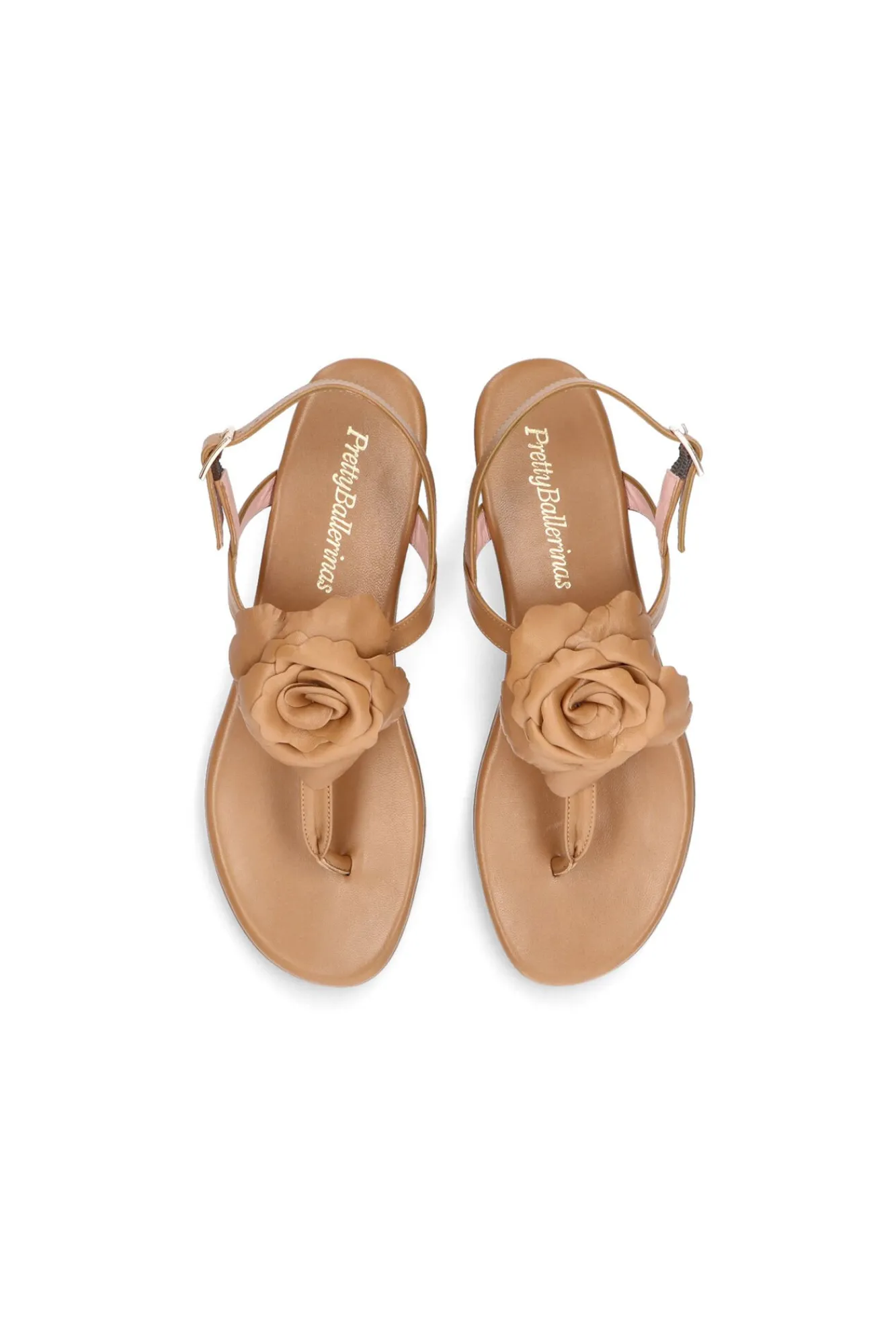 Sandalia Judy En Napa Y Flor Hecha A Mano^Pretty Ballerinas Cheap