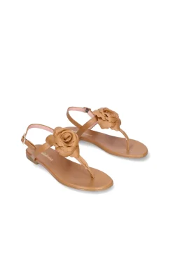 Sandalia Judy En Napa Y Flor Hecha A Mano^Pretty Ballerinas Cheap