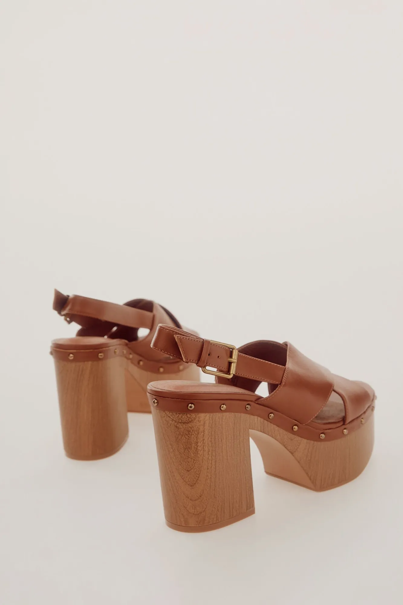 Sandalia Plataforma Estilo Madera^Slowlove Outlet