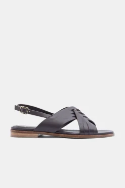 Sandalias Burdeos De Vacuno Liso^Lottusse Best