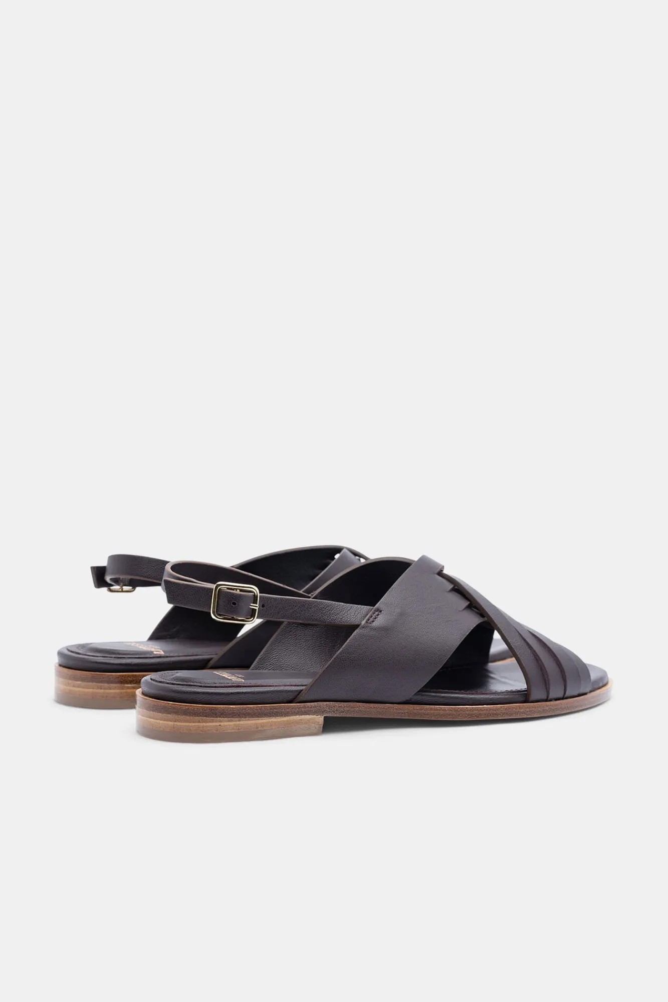 Sandalias Burdeos De Vacuno Liso^Lottusse Best