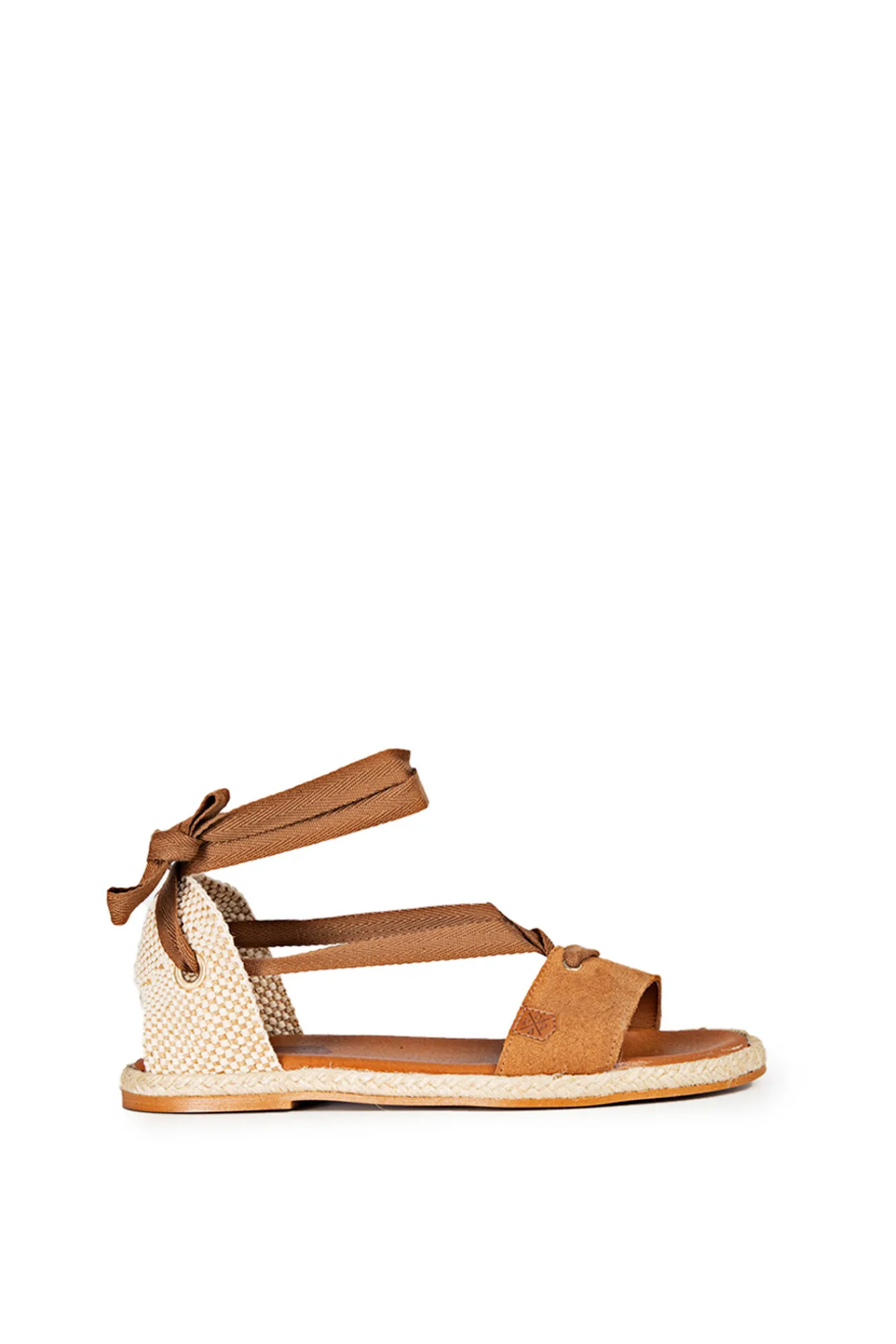 Sandalias Clara Laz Serraje Cuero^Popa Store