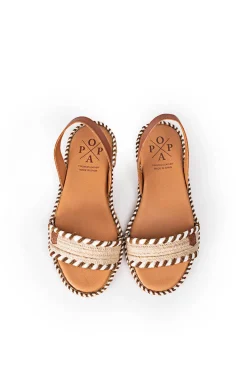 Sandalias Mendoza Sutach Cuero^Popa Flash Sale