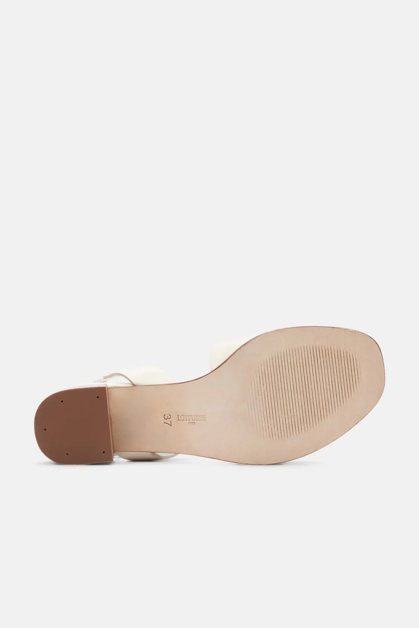 Sandaliasroto De Vacuno Liso^Lottusse Store