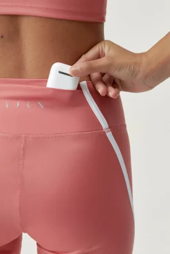 Short Daira Pink Peach/White^Born Living Yoga Hot