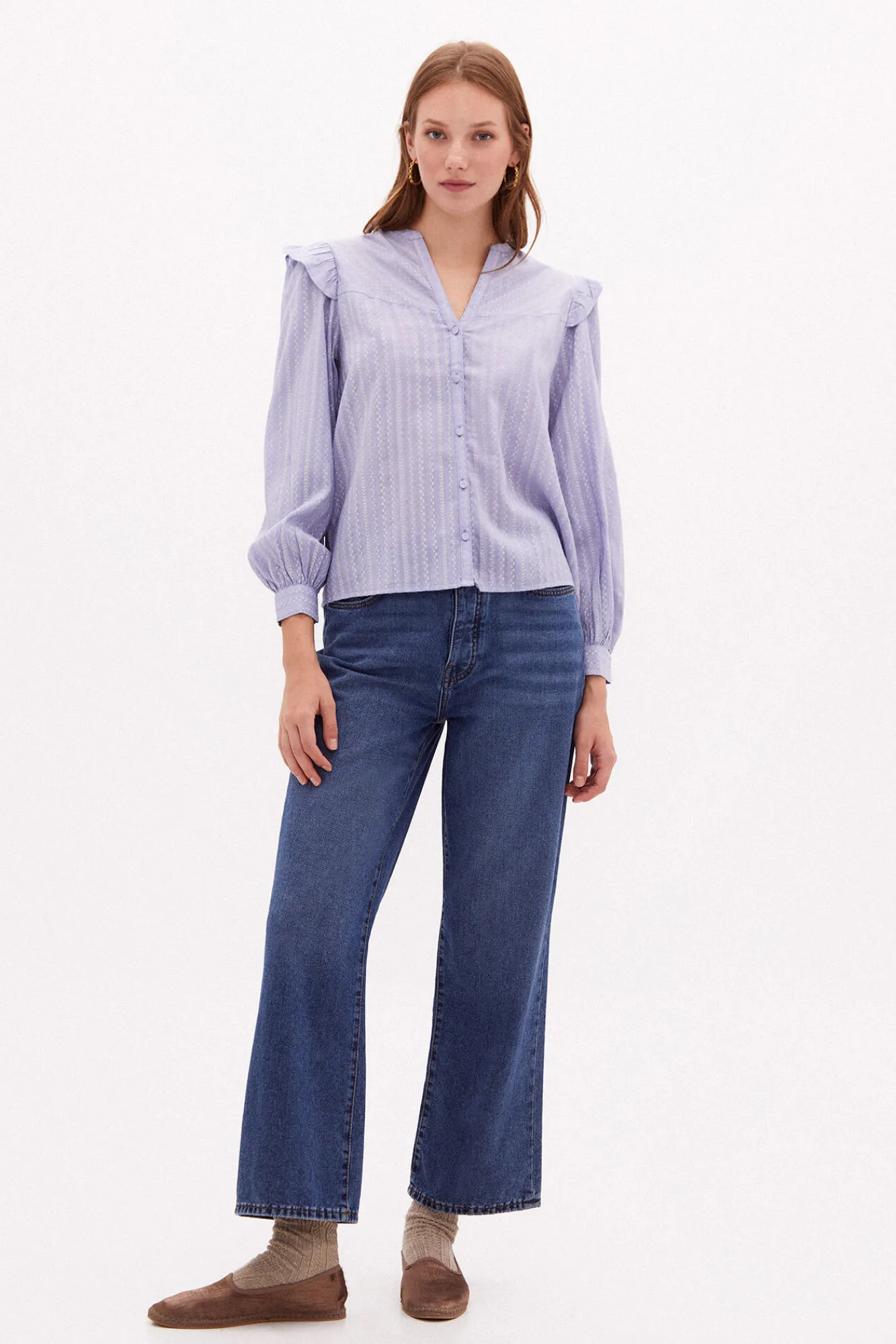 Stella Camisa En Jacquard^Hoss Intropia Discount