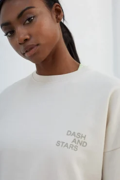 Sudadera 100% Algodon Blanca^Dash and Stars Clearance