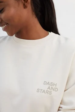 Sudadera 100% Algodon Blanca^Dash and Stars Clearance