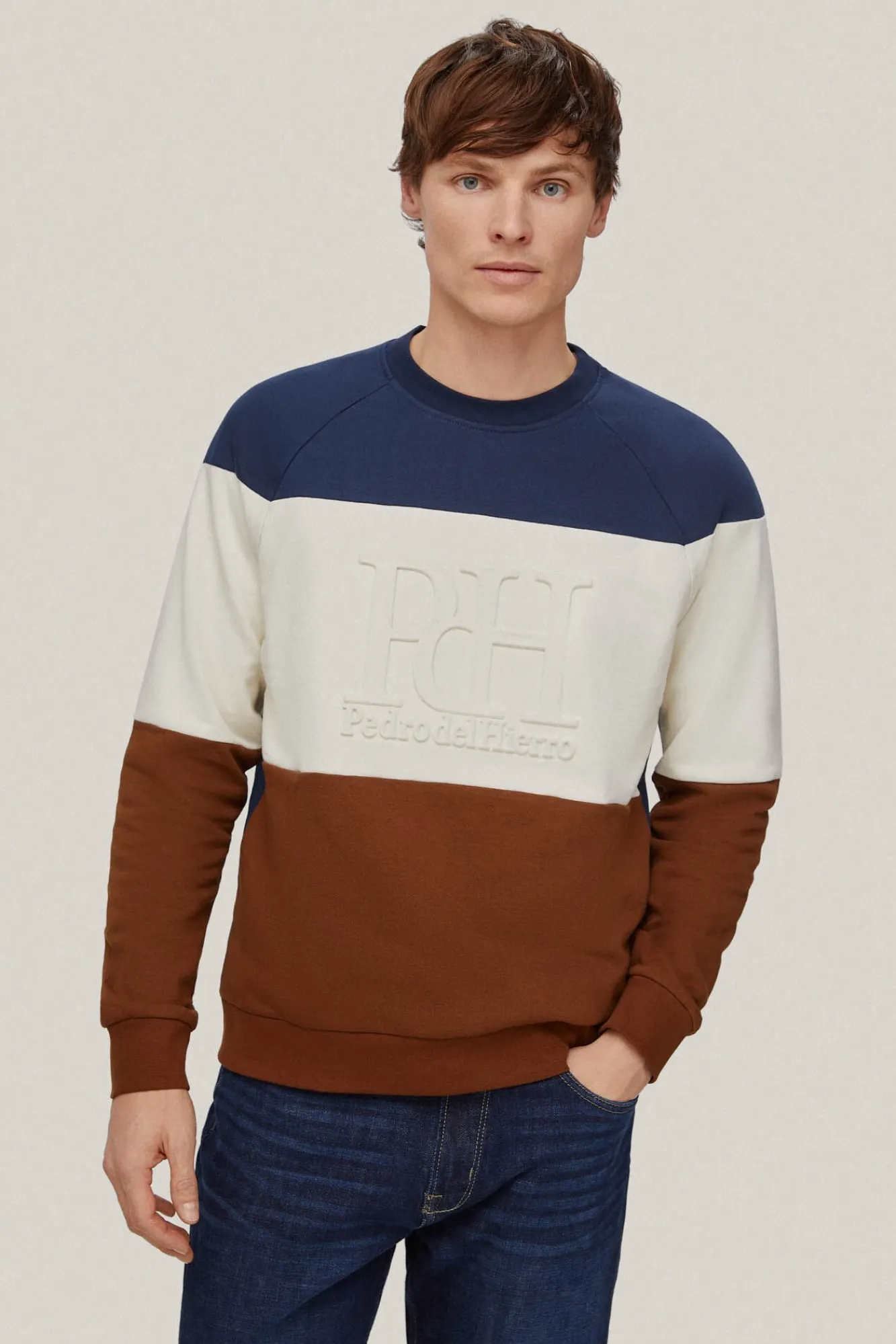 Sudadera Bloques Logo^Pedro del Hierro Cheap