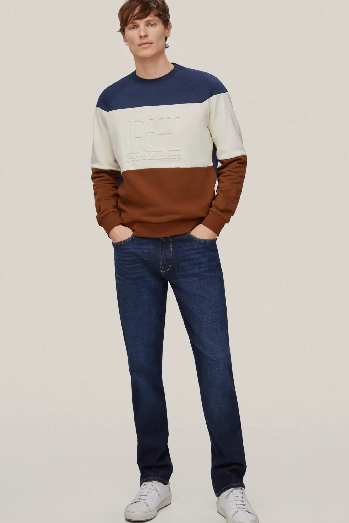 Sudadera Bloques Logo^Pedro del Hierro Cheap