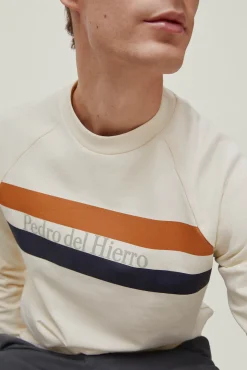 Sudadera Caja Logo Y Rayas^Pedro del Hierro Flash Sale