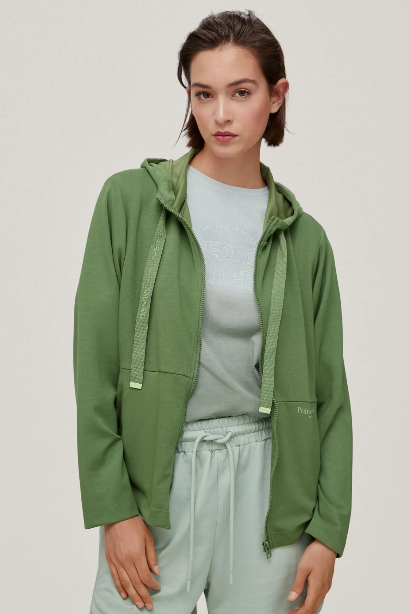 Sudadera Con Cremallera Y Logo^Pedro del Hierro Best Sale