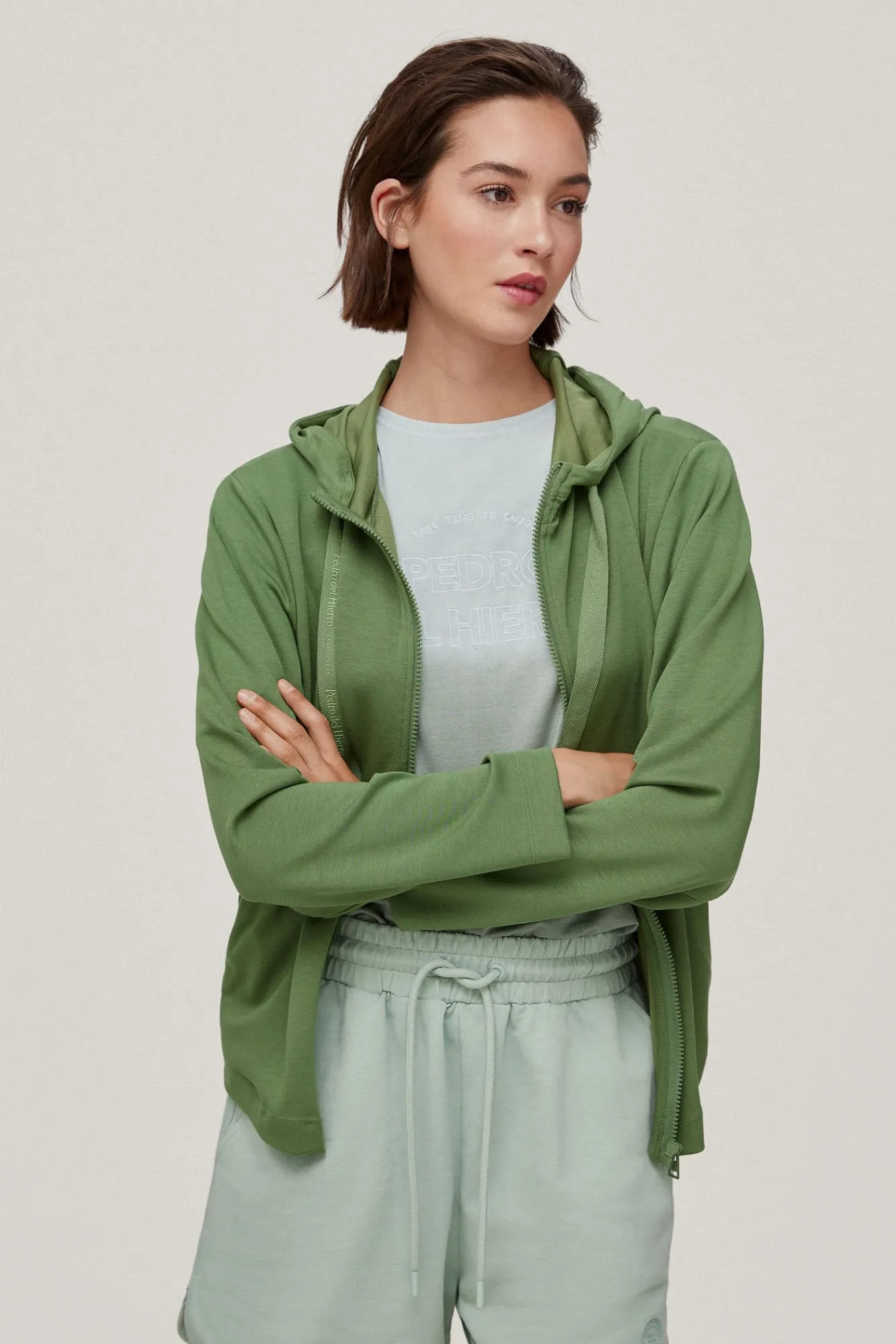Sudadera Con Cremallera Y Logo^Pedro del Hierro Best Sale