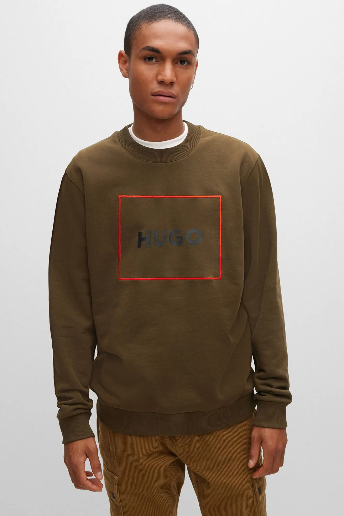 Sudadera Con Cuello Redondo^HUGO Outlet