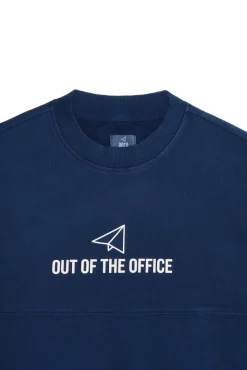 Sudadera Cuello Redondo Con Bordado Delantero^Ooto Online
