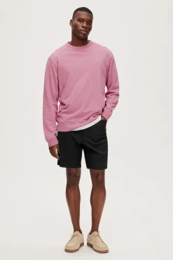 Sudadera De Cuello Redondo De Algodon Organico^Selected Sale