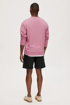 Sudadera De Cuello Redondo De Algodon Organico^Selected Sale