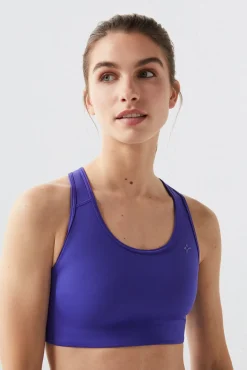 Sujetador Deportivo Azul Violeta 4D Stretch^Dash and Stars Best Sale