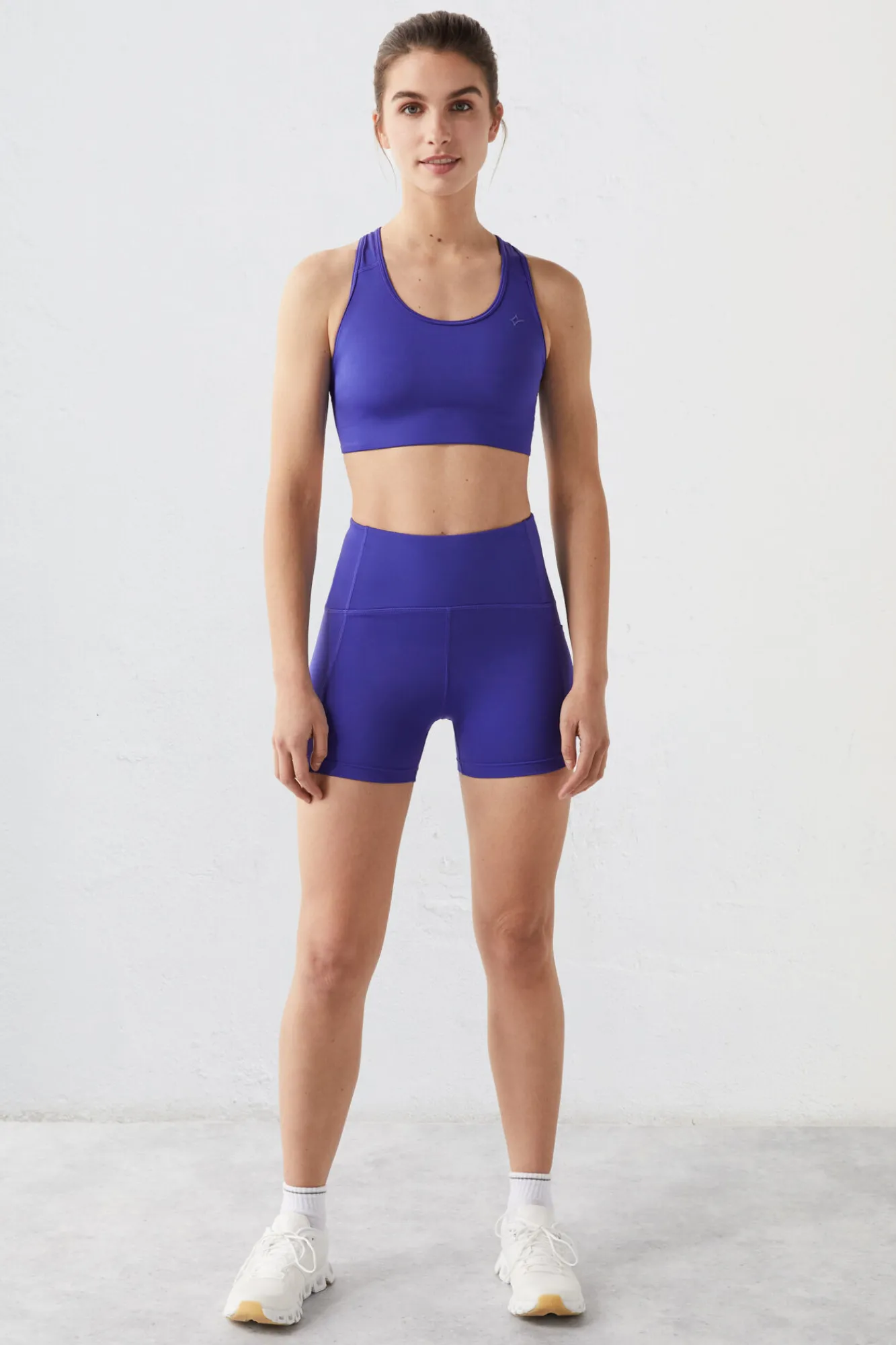 Sujetador Deportivo Azul Violeta 4D Stretch^Dash and Stars Best Sale