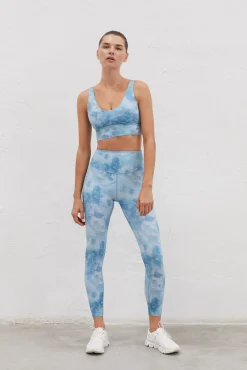 Sujetador Deportivo Azul 4D Stretch^Dash and Stars Fashion