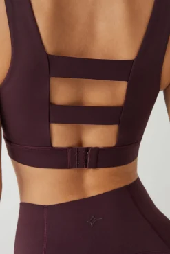 Sujetador Deportivo Morado Power Sculpt^Dash and Stars Store