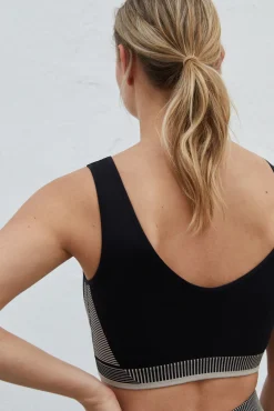 Sujetador Deportivo Negro Seamless Fit^Dash and Stars Store