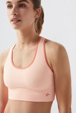Sujetador Deportivo Reversible Naranja^Dash and Stars Hot