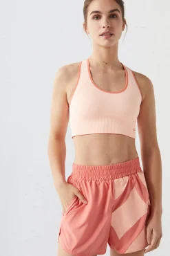 Sujetador Deportivo Reversible Naranja^Dash and Stars Hot