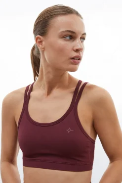Sujetador Top Deportivo Granate Seamless Comfort^Dash and Stars Fashion