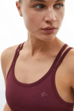 Sujetador Top Deportivo Granate Seamless Comfort^Dash and Stars Fashion